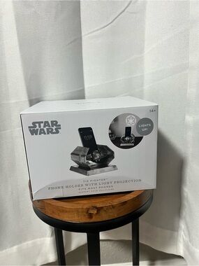 Hallmark Star Wars Darth Vader TIE Fighter Phone Stand with Light